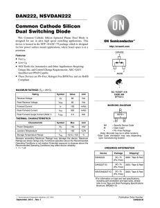 DAN222 - Common Cathode Dual Switching