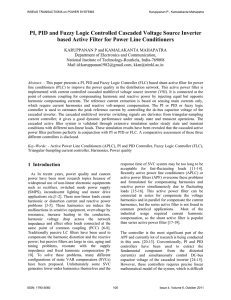 PI, PID and Fuzzy Logic Controlled Cascaded Voltage