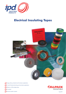 Electrical Insulating Tapes