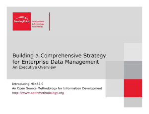 Building a Comprehensive Strategy for Enterprise Data