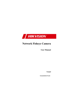 Network Fisheye Camera