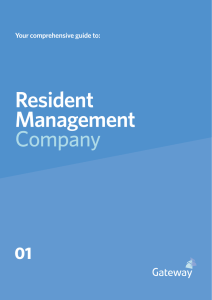 Resident Management Company - Gateway Property Management