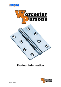 An Introduction to Worcester Parsons