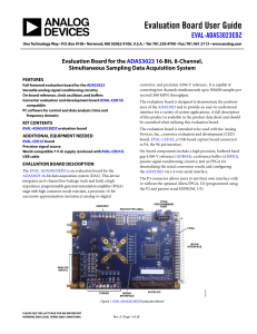 Evaluation Board User Guide