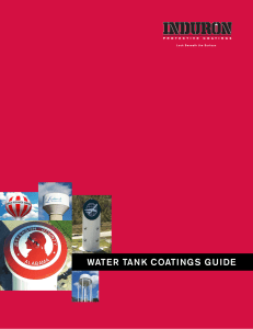 water tank coatings guide - Induron Protective Coatings