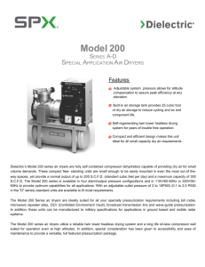 Model 200 - SPX Corporation