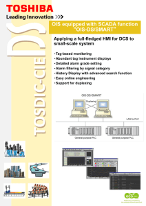 OIS equipped with SCADA function “OIS