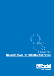 expansion valves for refrigerating systems