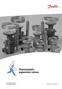 Thermostatic expansion valves