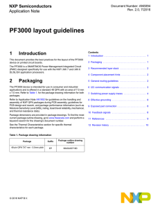 AN5094, PF3000 layout guidelines - Application Note