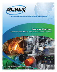 Process Heaters - Durex Industries