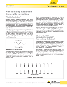 Non-Ionizing Radiation General Information