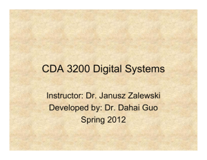 CDA 3200 Digital Systems