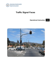 Traffic Signal Faces - Department of Planning, Transport and