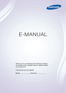 e-manual - samsung product support network