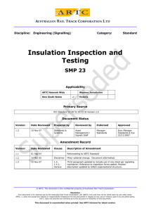 Insulation Inspection and Testing