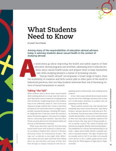 What Students Need to Know