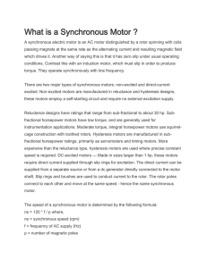 What is a Synchronous Motor ?
