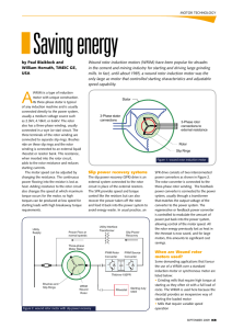 Slip power recovery systems When are Wound rotor motors used