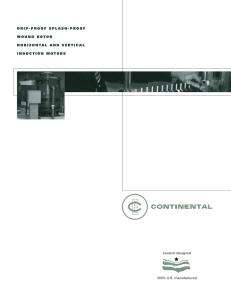 Wound Rotor Overview - Continental Electric Motors