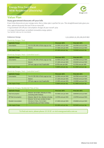 Value Plan - EnergyAustralia