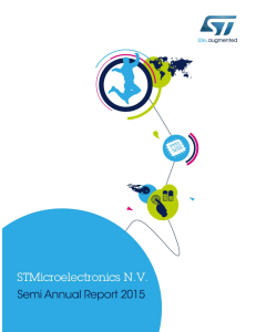STMicroelectronics N.V. Semi Annual Report 2015