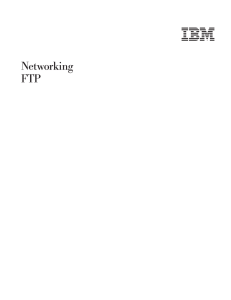 Networking FTP