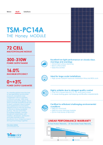 TSM-PC14A - Trina Solar