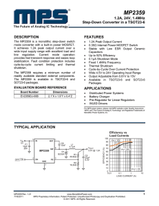 MP2359 - Monolithic Power System