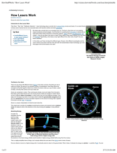 HowStuffWorks "How Lasers Work"