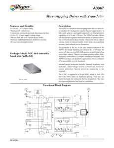 A3967 - Allegro Microsystems