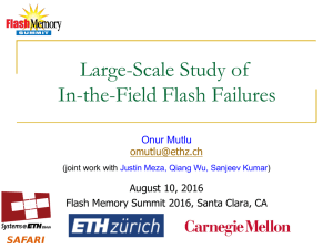 Large-Scale Study of In-the-Field Flash Failures