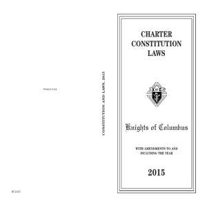Charter Constitution Laws