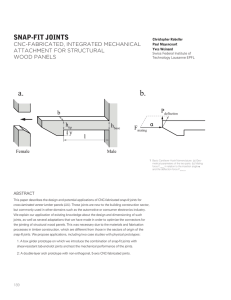 snap-fit joints