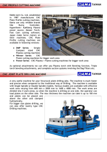 CNC PROFILE CUTTING MACHINE TAIWAN