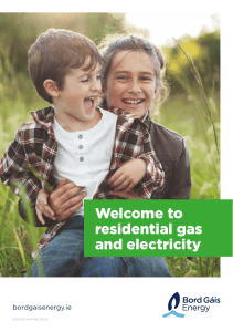 Welcome to residential gas and electricity