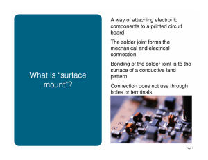 What is “surface mount”?