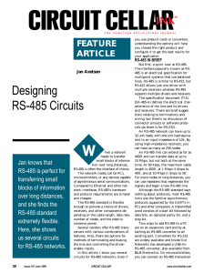 Designing RS-485 Circuits