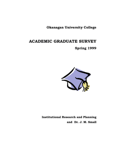 academic graduate survey