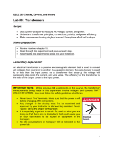 Lab #8: Transformers