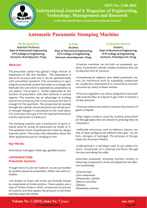 Automatic Pneumatic Stamping Machine