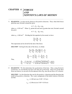 and newton`s laws of motion