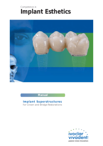 Implant Superstructures