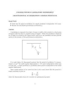 COLLEGE PHYSICS LABORATORY EXPERIMENT