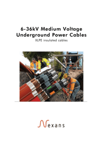 6-36kV Medium Voltage Underground Power Cables