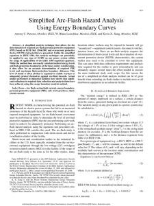 Simplified Arc-Flash Hazard Analysis Using