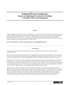 Isolated Down-Conductors