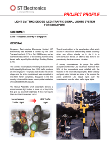 Light Emitting Diodes (LED) Traffic Signal Lights