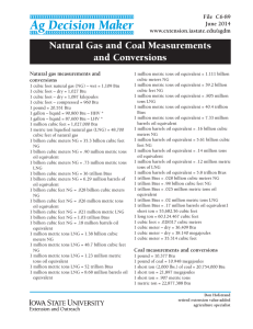 C6-89 Natural Gas and Coal Measure