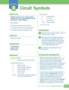 Circuit Symbols - Delta Education